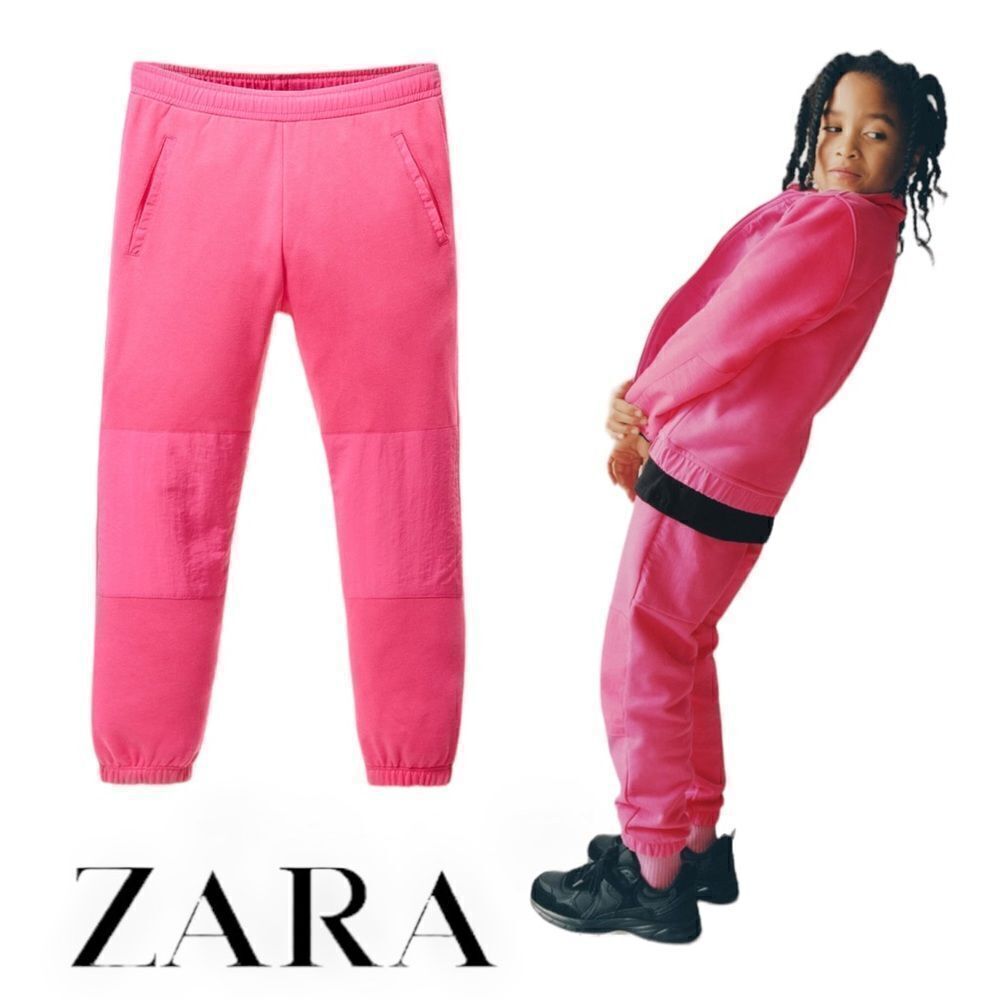 ZARA Kids | Fuchsia | ALASTAIR MCKIMM CONTRAST PANTS - LIMITED EDITION